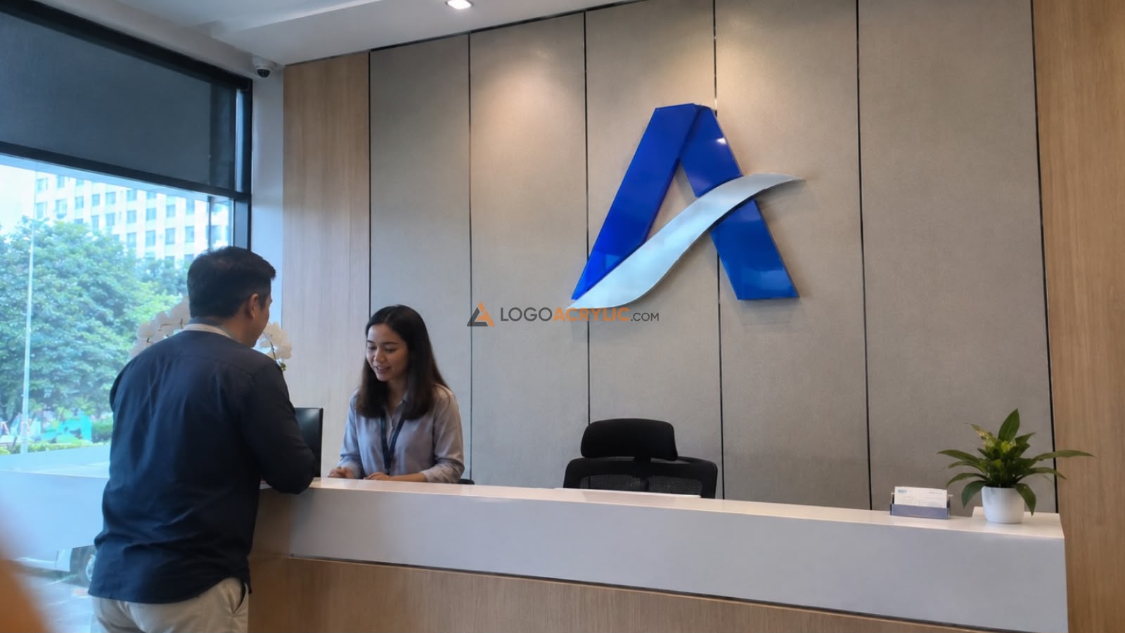 : Jasa Logo Akrilik