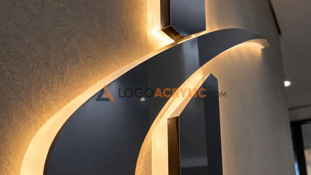 logo akrilik led