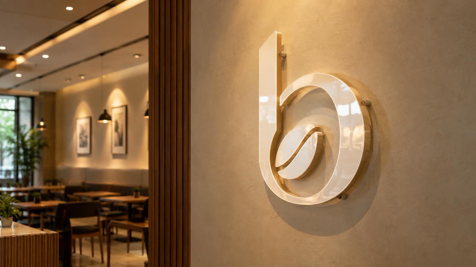 logo akrilik cafe